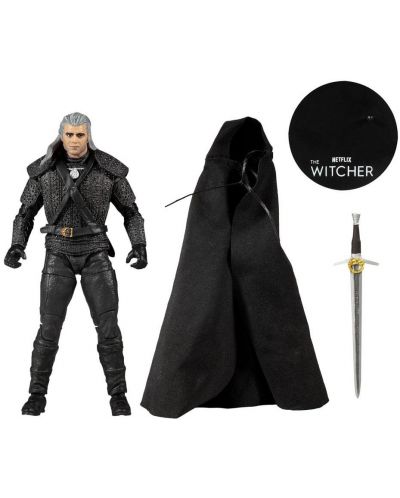 Figurina de actiune  McFarlane Television: The Witcher - Geralt of Rivia, 18 cm - 7