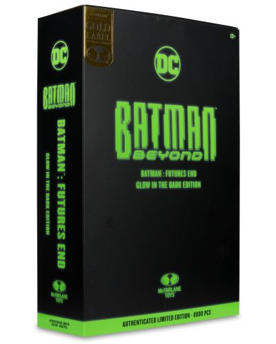 Figurină de acțiune McFarlane DC Comics: Multiverse - Batman: Futures End (Batman: Beyond) (Glows in the Dark Edition) (Gold Label) (Limited Edition), 18 cm - 9