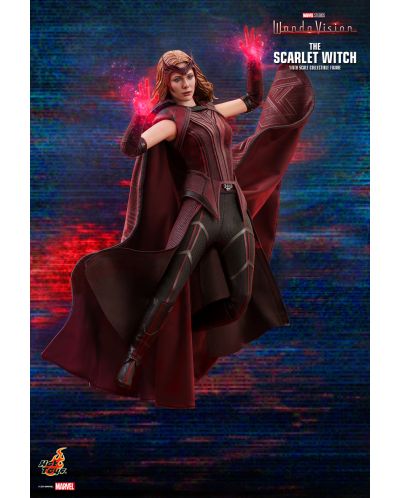 Figurină de acțiune Hot Toys Marvel: WandaVision - The Scarlet Witch, 28 cm - 7