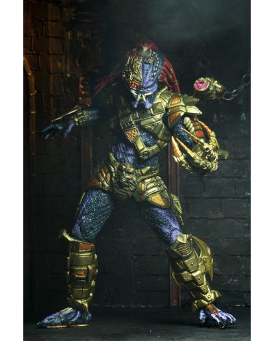 Figurina de actiune NECA Movies: Predator - Ultimate Lasershot Predator, 21cm - 3
