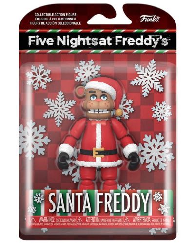Figura de acțiune Funko Games: Five Nights at Freddy's - Santa Freddy, 13 cm - 2