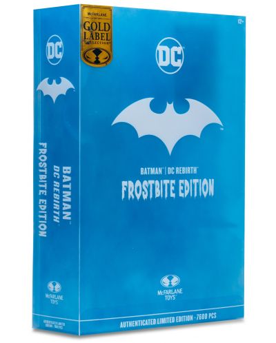 Figurină de acțiune McFarlane DC Comics: Multiverse - Batman (DC Rebirth) (Frostbite Edition) (Gold Label) (Limited Edition), 18 cm - 8