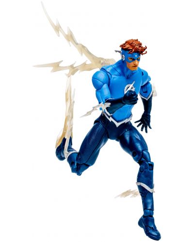 Figurină de acțiune McFarlane DC Comics: Multiverse - Wally West (Speed Metal) (Build A Action Figure), 18 cm - 2