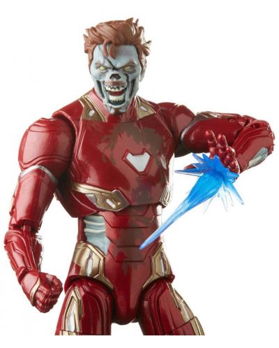 Figura de acțiune Hasbro Marvel: What If - Zombie Iron Man (Marvel Legends), 15 cm - 4
