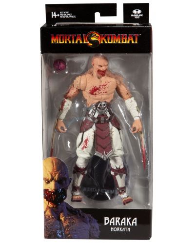 Figurina de actiune McFarlane Games: Mortal Kombat - Baraka (Bloody), 18 cm - 6