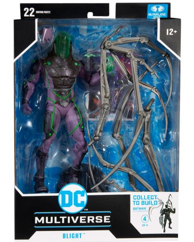 Figurina de actiune McFarlane DC Comics: Multiverse - Blight (Batman Beyond) (Build A Action Figure), 18 cm - 7