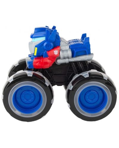 Jucărie electronică Tomy - Monster Treads, Optimus Prime, cu anvelope strălucitoare - 2
