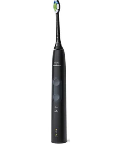 Periuță de dinți electrică Philips Sonicare - ProtectiveClean, cu husă, neagră - 2