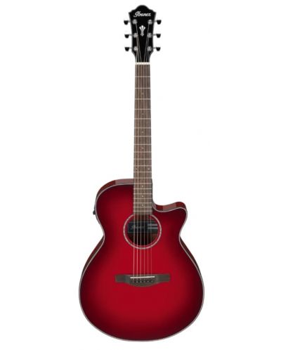 Chitară electrică acustică Ibanez - AEG51, Transparent Red Sunburst High Gloss - 2