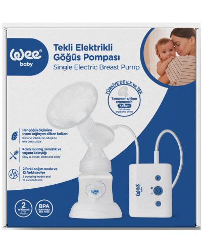 Pompa electrica pentru lapte matern Wee Baby - Single - 10
