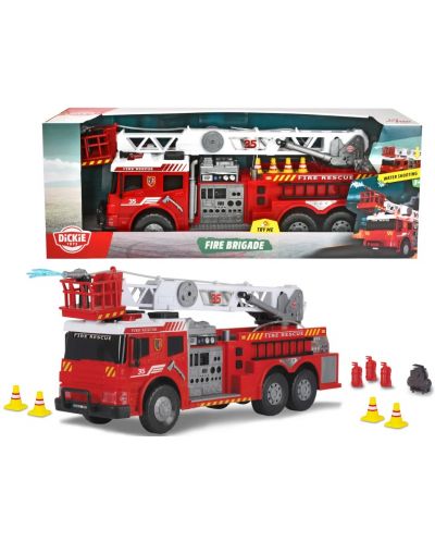 Jucărie electronică Dickie Toys - Stație de pompieri radiocomandată - 1