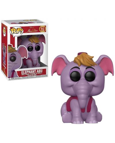 Figurina Funko Pop! Disney Aladdin - Elephant Abu, #478  - 2