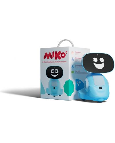 Robot electronic educațional Miko - Miko 3, albastru - 6