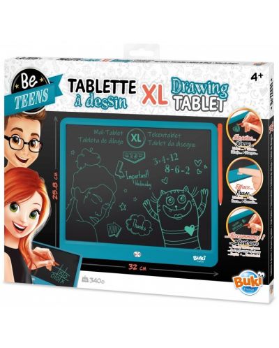 Jucărie electronică Buki France Be Teens - Tabletă de desen XL	 - 1