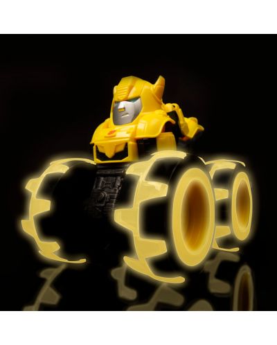 Jucărie electronica Tomy - Monster Treads, Bumblebee, cu anvelope luminoase - 4