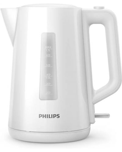 Fierbător electric Philips - Series 3000, HD9318/00, 2200 W, 1.7 l, alb - 1