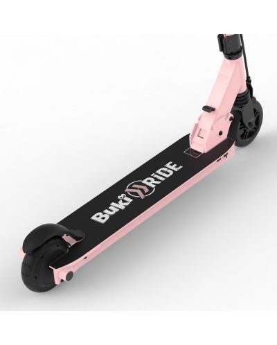 Trotineta electrica  Buki Ride - Aur roz, cu accesorii, 125 mm - 3