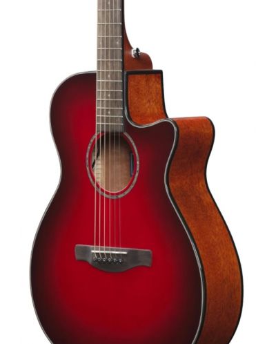 Chitară electrică acustică Ibanez - AEG51, Transparent Red Sunburst High Gloss - 3