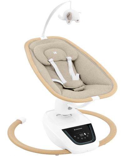 Leagăn electric KikkaBoo - BeeMoove, Beige - 1