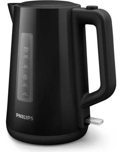 Fierbător electric Philips - Series 3000, HD9318/20, 2200 W, 1.7 l, negru - 2
