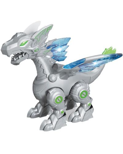 Felyx Toys - Robot dinozaur, cu lumini, sunete și aburi, asortiment - 1