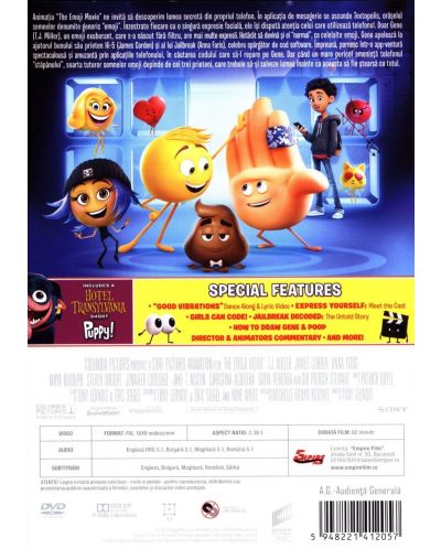 The Emoji Movie (DVD) - 3