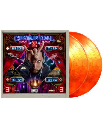 Eminem - Curtain Call 2, Limited Edition (2 Fluorescent Orange Vinyl) - 2