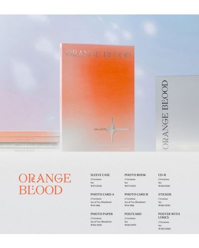 ENHYPEN - Orange Blood, Ksana Version (Orange) (CD Box) | Ozone.ro