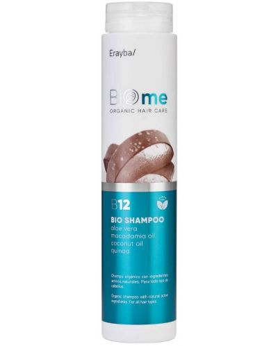 Erayba BioMe Șampon nutritiv organic cu nucă de cocos B12, 250 ml - 1