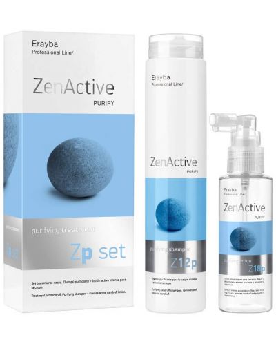 Erayba Zen Active Set de curățare împotriva mătreții, 2 piese - 1