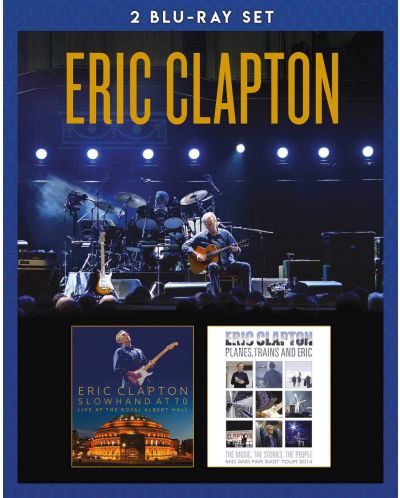 Eric Clapton - Slowhand at 70: Live At The Royal Albert Hall + Planes Trains and Eric (Blu-ray) - 1