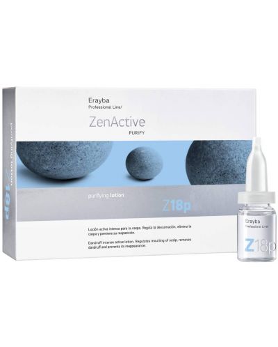 Erayba Zen Active Loțiune intensă împotriva mătreții Z18p, 12 x 8 ml - 1