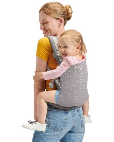 Rucsac ergonomic Kinderkraft - Nino, Confetti Grey - 5