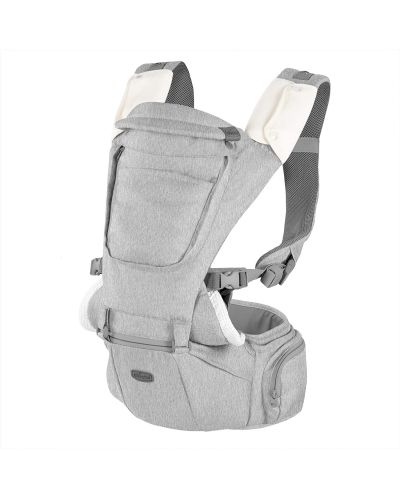 Marsupiu ergonomic 3 in 1 Chicco - Hip Seat Titanium - 1