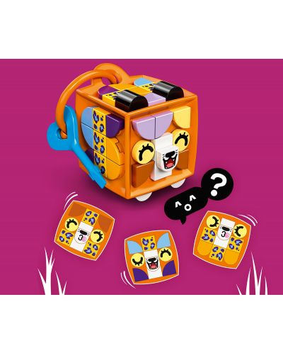 Eticheta pentru geanta Lego Dots - Leopard (41929) - 5
