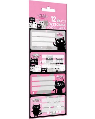 Etichete Lizzy Card Kit Tok Stars - 12 bucati - 1