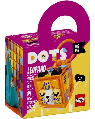 Eticheta pentru geanta Lego Dots - Leopard (41929) - 1