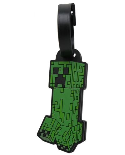 Jacob Luggage Tag - Minecraft Creeper - 1