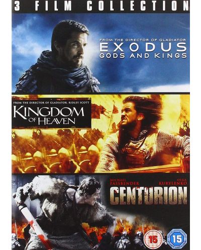 Exodus / Kingdom Of Heaven / Centurion (DVD)	 - 1