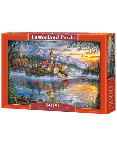 Puzzle Castorland de 3000 piese - Toamna stralucire - 1