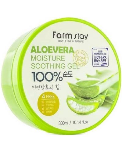 FarmStay Gel hidratant pentru fa i corp Aloe Vera, 300 ml | Ozone.ro