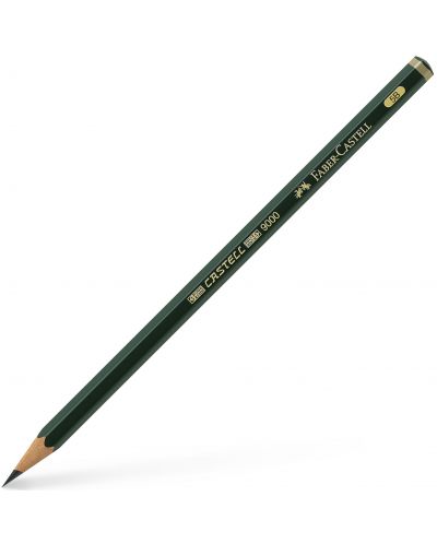 Creion grafit Faber-Castell 9000 - 5B - 1