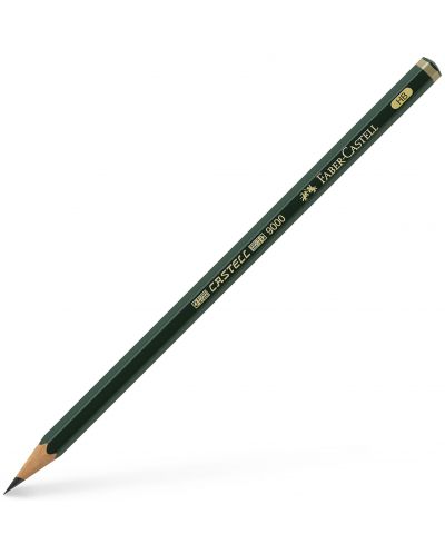 Creion grafit Faber-Castell 9000 - HB - 1