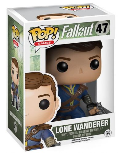 Figurina Funko Pop! Games: Fallout - Lone Wanderer Male, #47 - 2