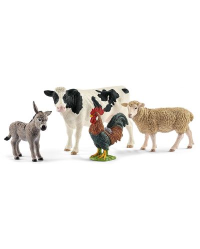 Set figurine Schleich Farm World - Animalele din ferma - 1