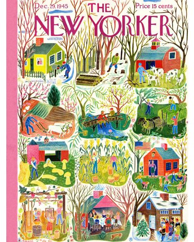 Puzzle New York Puzzle de 1000 piese - Calendar agricol - 2