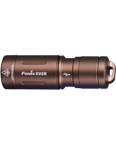 Lanternă Fenix - E02R, maro - 1