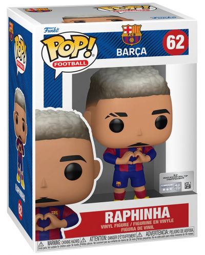 Figurină Funko POP! Sports: Football - Raphinha (Barcelona) #62 - 2