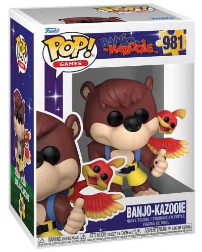 Figurină Funko POP! Games: Banjo Kazooie - Banjo-Kazooie #981 - 2