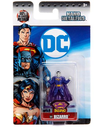 Figurina Metals Die Cast DC Comics: DC Villains - Bizzarro (DC41) - 4